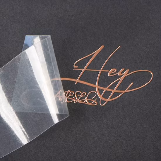 Logo Decorative Decals Anime UV Laptop Glass Door Printing Self Adhesive Custom Vinyl Label Sticker